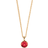Dyrberg/Kern Ette Necklace - Gold/Red