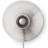 FDB Møbler U12 Sletterhage Lamp with Cord Fluted Glass Aluminium Wall light