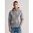Gant Herr Shield hoodie Grå