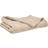Mille Notti Bergamo Pläd 140x220 Beige Tæppe Beige (220x140cm)