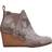 Toms Kelsey Wedge - Cobblestone Snake Printed Suede