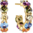 Sif Jakobs Belluno Creolo Earrings - Gold/Multicolour