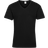 Dovre Single Jersey V-Neck T-shirt - Black