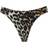 Ganni Leopard Print Cut-Out Bikini Bottom