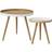 Bloomingville Cappuccino White Soffbord 60cm 2st