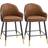 Homcom Modern Bar Stool 90cm 2pcs