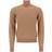 Dolce & Gabbana Silk jacquard turtleneck sweater with DG logo
