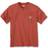 Carhartt k87 pocket s/s t-shirt terracotta