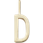 Design Letters Archetype Charm - Gold