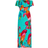 Desigual Pahoa Maxi Boho Dress - Turquoise