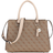 Guess Noelle 4g Logo Handbag - Multi Beige