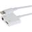 Maplin Lightning - 3.5mm/Lightning PD Adapter M-F 0.1m