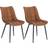 WOLTU Dining Kitchen Chair 85.5cm 2pcs