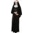 Fun Traditional Nun Costume for Women Plus Size