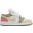 Nike Air Jordan 1 Low SE Pastel Grind GS - White/White/Vivid Green