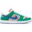 NIKE Dunk Low Foam Finger M - Stadium Green/White/University Red/Old Royal