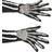 Smiffys Adult Skeleton Gloves