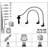 NGK Ignition Cable Set RC-VL1304