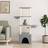 vidaXL light grey Cat Tree with Scratching Posts Cat Scratch Tower Climber