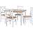 SECONIQUE Salvador Dining Set 78x178cm 5pcs