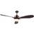 Homcom Reversible Ceiling Fan With Light