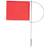 Seatec Vindviser rødflag 195mm