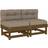 vidaXL Midtermoduler 2 Modulsofa