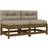 vidaXL Midtermoduler 2 Modulsofa