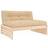 vidaXL 120x80 furu Modulsoffa