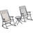 OutSunny 3 Pcs Bistro Set