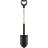 Fiskars Solid 1066721 Spade spetsig, trä