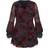 City Chic Ariarne Dress Plus Size - Steel Rose