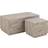 BRIXX LIVING Dice Set Grey Marble Coffee Table