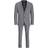 Jack & Jones Solaris Super Slim Fit Suit - Grey/Light Grey Melange