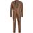 Jack & Jones Solaris Super Slim Fit Suit - Brown/Emperador