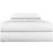 Micro Flannel Solid Bed Sheet White