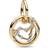 Pandora Capricorn Zodiac Charm - Forgyldt Metalblanding