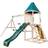 Kidkraft Emerald Challenge Swing Set