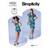 Simplicity sewing pattern 9290 women e5 14-16-18-20-22