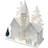 Selections Village Scene with LEDs Christmas Lamp