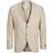 Jack & Jones Solaris Super Slim Fit Blazer - Beige/White Pepper