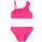 Accessorize Angels Kids' Textured Ruffle Bikini, Pink