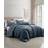 Modern Threads Denim Bedspread Blue (228.6x228.6cm)