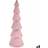 Sammet Rosa Julträd Dekor 12 x 34.5 x 12 cm Julgran