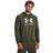 Under Armour Rival Fleece Logo Hoodie - Marin Od Grön/Vit