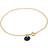 ENAMEL Copenhagen Ball Chain Bracelet Midnight Gold-Plated