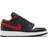 NIKE Air Jordan 1 Low GS - Black/Fire Red/White