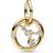 Pandora Pendants & Charms Cancer Zodiac Dangle Charm gold Pendants & Charms for ladies