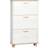 Homcom Slim Cream Shoe Rack 70x122cm