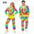 Widmann Hippie Astronaut Costume Multicoloured 45111